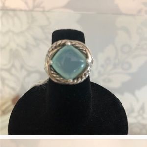 David Yurman Blue Moonstone Ring